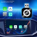 Q1AS 4-in-1 Wireless CarPlay & Android Auto Adapter with AirPlay/Mirror Link - Black