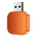 Q1AS Diamond Cut 4-in-1 Wireles Android Auto and CarPlay Adapter - Gold / Orange