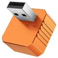 Q1BVS Diamond Shape 4-in-1 Wireless CarPlay/Android Auto Adapter