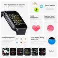 Q23 Smart Watch with Heart Rate - IP68, 1.69" HD