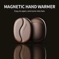 Q26 2-in-1 Magnetic Coffee Bean Hand Warmer 5000mAh - Brown