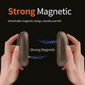 Q26 2-in-1 Magnetic Coffee Bean Hand Warmer 5000mAh - Brown