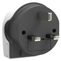 Q2Power Country Adapter - World to UK - 13A