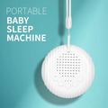 Q3 Portable Baby Sound Speaker with Auto Cry Detection - White