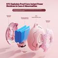 Q32 Donut-Shaped Hand Warmer 4000mAh - Pink