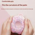 Q32 Donut-Shaped Hand Warmer 4000mAh - Pink