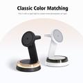 Q36 3-in-1 Magnetic Wireless Charging Stand - Black