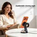 Q36 3-in-1 Magnetic Wireless Charging Stand - Black