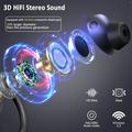 Q38 Sports Wireless Earphones with Ear Hook - Black