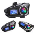 Q58Max Motorcycle Helmet Bluetooth Intercom Headset with FM Radio - 500m Range