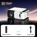 Q6 720P Android Projector with WiFi 6, HDMI/USB/AV - White