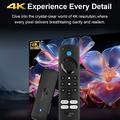 Q8 Android 14 Smart TV Stick with Voice Remote and Screen Casting