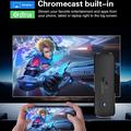 Q8 Android 14 Smart TV Stick with Voice Remote and Screen Casting