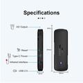 Q8 Android 14 Smart TV Stick with Voice Remote and Screen Casting