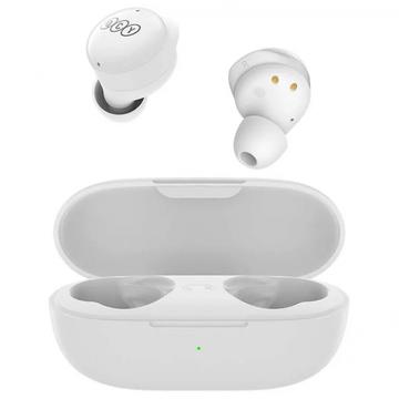 QCY T17 TWS Earphones w. Charging Case - White