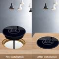 QR02 Qi2.2 25W Magnetic Wireless Charger for Desk, Furniture and Car Mount Installation