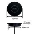 QR02 Qi2.2 25W Magnetic Wireless Charger for Desk, Furniture and Car Mount Installation