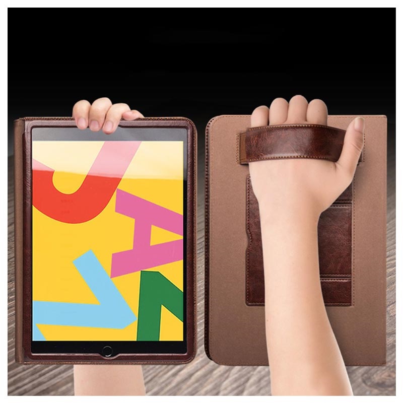 Qialino Classic iPad 10.2 2019/2020 Folio Leather Case