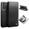 Qialino Classic Samsung Galaxy S21+ 5G Wallet Leather Case