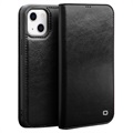 Qialino Classic iPhone 13 Mini Wallet Leather Case