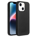 Qialino Premium Mag iPhone 14 Plus Leather Case - Black