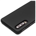 Qialino Smart View Huawei P30 Flip Leather Case - Black