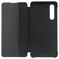 Qialino Smart View Huawei P30 Flip Leather Case - Black