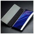 Qialino Smart View Huawei P30 Flip Leather Case - Black