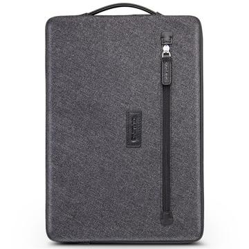 Qialino Water Resistant Nano-Textile Laptop Sleeve with Handle Strap - 13" - Grey