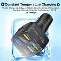 Quick Charge 6-Port USB Car Charger - Black