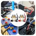 Quick Release 4-Way Battery Terminals for 12V/24V Cars, Trucks and Caravans - 2 Pcs.