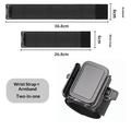 Quick Release Wrist Phone Holder / Armband for Sports - Black