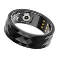 R12M Waterproof Smart Ring - Size: 21.8mm - Black