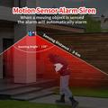 RC-711 IP65 Waterproof Solar Motion Sensor Alarm
