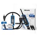 RELIFE XA7 2-in-1 USB-C Fast Charging Test Cable with Digital Display - Black