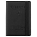 RFID-Blocking Travel Wallet / Passport Holder - Black