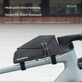 Rockbros AS-177 0.8L Bicycle Top Tube Bag - Black