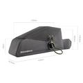 Rockbros AS-177 0.8L Bicycle Top Tube Bag - Black