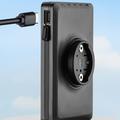 ROCKBROS JP008 5000mAh Cabled Power Bank Bicycle Front Light Outdoor Cycling Portable Bike Light (Open Box - Excellent)