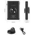 ROCKBROS JP008 5000mAh Cabled Power Bank Bicycle Front Light Outdoor Cycling Portable Bike Light (Open Box - Excellent)