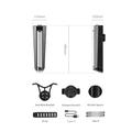 Rockbros RB02 Smart Bicycle Taillight - Brake Sensor, 10 Modes, IPX5, USB-C - Black
