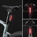 Rockbros RB02 Smart Bicycle Taillight - Brake Sensor, 10 Modes, IPX5, USB-C - Black
