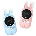 Rabbit Design Kids Walkie Talkies XJ11 - Blue & Pink