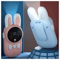 Rabbit Design Kids Walkie Talkies XJ11 - Blue & Pink