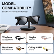 Ray-Ban Meta Wayfarer/Skyler/Headliner/Oakley HSTN Charging Stand - Black