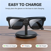 Ray-Ban Meta Wayfarer/Skyler/Headliner/Oakley HSTN Charging Stand - Black