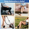 Rechargeable Ankle/Foot Massager with Heat and Vibration - Black