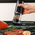 Rechargeable Electric Seasoning Grinder with Adjustable Coarseness