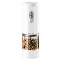 Rechargeable Electric Seasoning Grinder with Adjustable Coarseness
