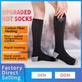 Rechargeable Heated Socks for Winter - 5000mAh - Black